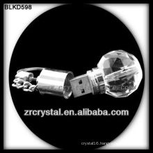 ball shape crystal USB flash dirve